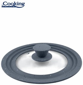 Heinner HR-AER-16D20 Καπάκι για Τηγάνι και Κατσαρόλα από Γυαλί 20 cm