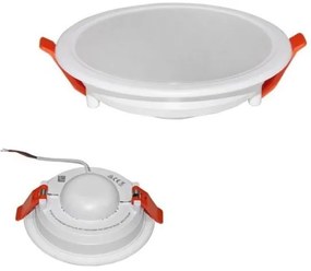 Φωτιστικό Ψευδοροφής Στρογγυλό 10W LED Slim Line IP20 με τροφοδοτικό 230V Lumen-21-111000-Λευκό 21-111000