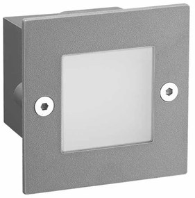 Απλίκα LED Εξωτερικού Χώρου Χωνευτή Aca PAS230GS Grey