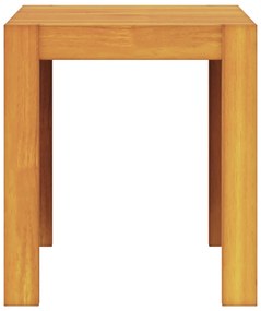 vidaXL Τραπέζι Κήπου 43x36x40 εκ. Μασίφ Ξύλο Teak
