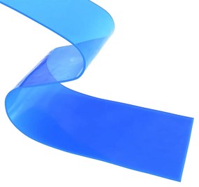 VidaXL Λωριδοκουρτίνα Μπλε 10 μ. 300 χιλ. x 2,6 χιλ. από PVC