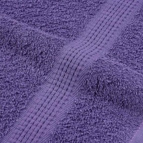 vidaXL Πετσέτες Σάουνας 10 Τεμ. Μοβ 80x200 εκ. 360 γρ/μ² 100% Βαμβ.