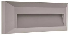 Απλίκα LED Εξωτερικού Χώρου Eurolamp 145-52056 Grey