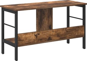 vidaXL Ράφι Βιβλίων 2 επιπέδων 82 x 32 x 47 εκ. Επεξεργασμένο Ξύλο