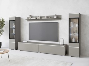 Σύνθετο σαλονιού Vera II-Γκρι Ματ