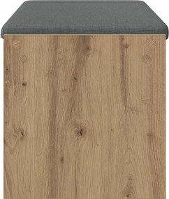 vidaXL Παγκάκι Χαλωρίου Artisan Oak 103 x 38 x 40 εκ