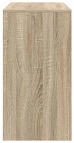 vidaXL Γραφείο Sonoma Δρυς 100 x 40 x 76 εκ. Επεξεργασμένο ξύλο