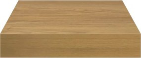 vidaXL Ράφι Τοίχου 2 pcs Καφέ 23 x 23,5 x 4 εκ Επεξεργασμένο ξύλο