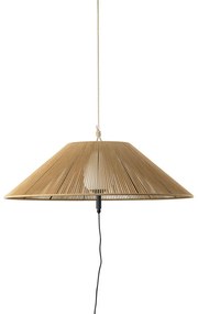 Φωτιστικό Οροφής Φορητό Saigon 71584-14 105x30cm 1xE27 15W Ochre Faro Barcelona