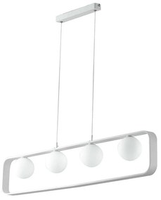 Φωτιστικό Οροφής - Ράγα I-Roxy-S4 White Luce Ambiente Design Aluminium