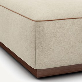 Υποπόδιο από λινό βελούδο JACOPO