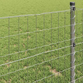 vidaXL Φράχτης Εuro 0,6 x 10 μ Σίδηρος με επικάλυψη PVC