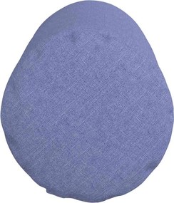vidaXL Μαξιλάρια Στήριγμα 2 pcs Μπλε τζην Ø 25 x 70 cm ύφασμα