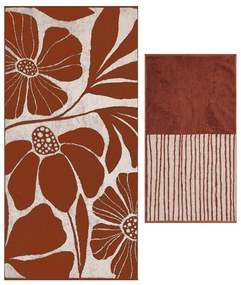 Πετσέτες Μπάνιου (Σετ 2τμχ) Kentia Versus Makena 06 550gsm
