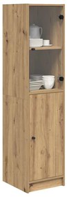 vidaXL Highboard Artisan Oak 35 x 37 x 142 εκ Επεξεργασμένο ξύλο