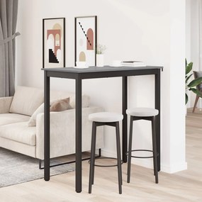 vidaXL Υποστηρικτικό Τραπεζάκι Μπαρ Επεξεργασμένο ξύλο