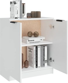 vidaXL Ντουλάπι Λευκό 60 x 30 x 70 εκ. από Επεξεργασμένο Ξύλο