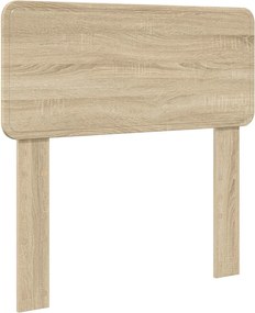 vidaXL Κρεβάτι Αποθήκης Δρύς Sonoma 75 x 190 cm Επεξεργασμένο ξύλο