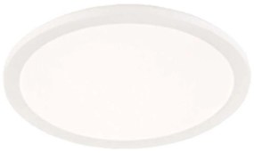 Φωτιστικό Οροφής - Πλαφονιέρα Camillus R62922401 24W Led Φ40cm 3cm White RL Lighting Plastic