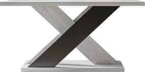 Τραπεζάκι Σαλονιού Xao-Γκρι - Μαύρο