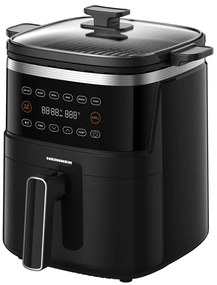 Heinner HAFG-B5BK2600 Air Fryer 5lt με Αποσπώμενες Πλάκες Γκριλ Μαύρο