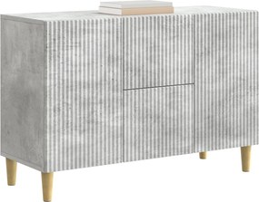 vidaXL Πλαϊνό γραφείο Γκρι Σκυροδέματος 89 x 34,5 x 60 εκ.