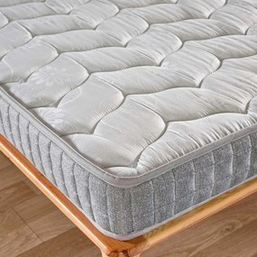 Stewehome Διπλό Στρώμα Ύπνου Φυσικής Άνεσης Γκρι 150x200x14 cm