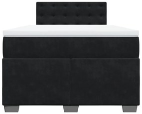 ΚΡΕΒΑΤΙ BOXSPRING ΜΕ ΣΤΡΩΜΑ ΜΑΥΡΟ 120X190 ΕΚ. ΒΕΛΟΥΔΙΝΟ 3288572