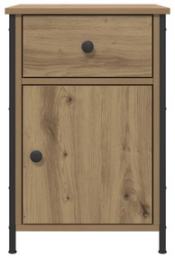 vidaXL κομοδίνο  Δρυς 40x42x60 εκ. Επεξεργασμένο Ξύλο