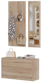 Intrahome ΣΕΤ ΕΙΣΟΔΟΥ ΜΕ ΚΑΘΡΕΠΤΗ SCASABLANCAINCASABLANCALTCASABLANCAIE-MCASABLANCARICASABLANCANNE .01 ΜΕΛΑΜΙΝΗ ΣΕ ΣΟΝΑΜΑ 80x27x175Υεκ intraho-1646636
