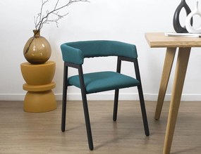 ΚΑΡΈΚΛΕΣ &amp; ΠΟΛΥΘΡΌΝΕΣ DESIGN ARMCHAIR ATOM BLUE M2 A1/M2 HD0464
