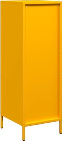 vidaXL Ντουλάπι Μουσταρδί 39x35x103,5 εκ. από Ατσάλι