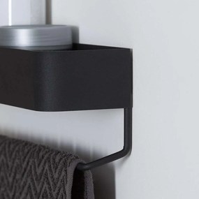 Brix black small ράφι + κρεμάστρα Sealskin