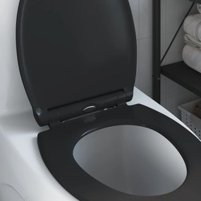 vidaXL Λεκάνη Μαύρο 45,5 x 37,5 x 3,8 εκ. Δυροπλάστ