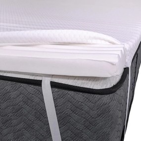 Ανώστρωμα Fylliana 7 Zones Διπλό σε Λευκό χρώμα 160x200x6εκ. 160x200x6 εκ.
