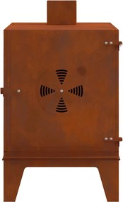 vidaXL Σόμπα Κάμπινγκ 35x50x60 cm Χάλυβας Ο Κορτέν