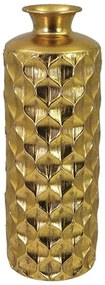 Βάζο Μεταλλικό Μπουκάλι 15-00-22415 Φ17x49cm Gold Marhome Metal