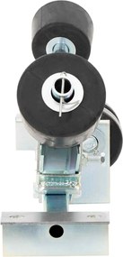vidaXL Κάτω Στήριξη Τρέιλερ Σκάφους 90,5 x 12 x 32 εκ. Ασημί