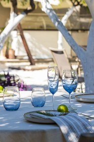 Wine Glass Set (4 Pieces) Larc 440 Blue