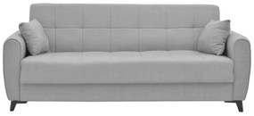 Σετ σαλονιού 2τεμ Lincoln pakoworld ύφασμα σε γκρι-μπεζ απόχρωση