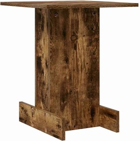 vidaXL End Table Καπνιστό Δρύς 44,5 x 45 x 55 εκ Επεξεργασμένο ξύλο