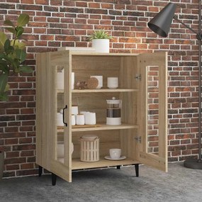 vidaXL Ντουλάπι Sonoma Δρυς 69,5 x 34 x 90 εκ. από Επεξεργασμένο Ξύλο