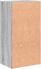 vidaXL Βιβλιοθήκη Γκρι Sonoma 40x30x77 εκ. από Επεξεργασμένο Ξύλο