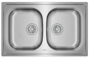 TEKA 80 T-XP 2B Νεροχύτης Universe Λείο 80cm