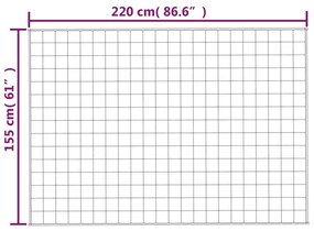 ΚΟΥΒΕΡΤΑ ΒΑΡΥΤΗΤΑΣ ΜΠΛΕ 155 X 220 ΕΚ. 11 Κ. ΥΦΑΣΜΑΤΙΝΗ 350741