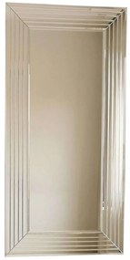 Καθρέπτης Τοίχου 552NOS2118 60x100cm Silver Aberto Design Mdf, Glass