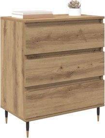 Πλαϊνό γραφείο Artisan Oak 60 x 35 x 70 cm Επεξεργασμένο ξύλο