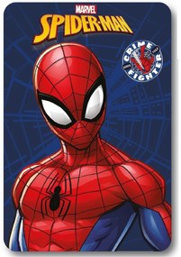 Κουβέρτα Κούνιας Fleece 100x140εκ. Marvel Spiderman 29 Blue Digital Print DimCol