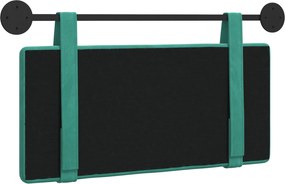 vidaXL Κρεμαστό Κεφαλάρι Τιρκουάζ Βελούδο