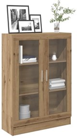 vidaXL Βιβλιοθήκη Artisan Δρυς 82,5x30,5x115 εκ. Επεξεργασμένο Ξύλο